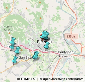 Mappa Via Francolina, 06123 Perugia PG, Italia (2.90462)