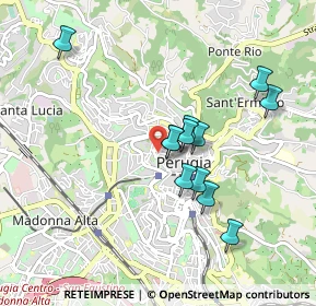 Mappa Via Francolina, 06123 Perugia PG, Italia (0.81833)