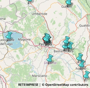 Mappa Via Francolina, 06123 Perugia PG, Italia (17.45824)