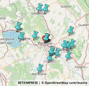 Mappa Via Francolina, 06123 Perugia PG, Italia (13.792)