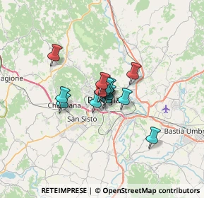 Mappa Via Francolina, 06123 Perugia PG, Italia (3.66071)