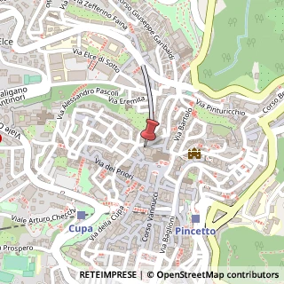 Mappa Via Baldeschi, 5, 06100 Perugia, Perugia (Umbria)