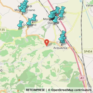 Mappa Via Pian delle Noci, 53045 Montepulciano SI, Italia (2.8025)
