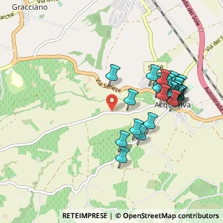 Mappa Via Pian delle Noci, 53045 Montepulciano SI, Italia (1.03571)