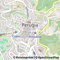 Map Perugia