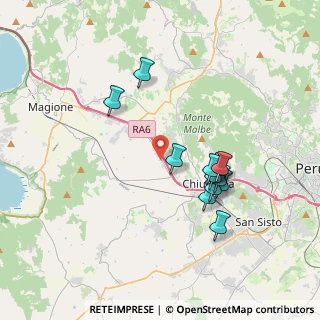 Mappa Via Palmiro Togliatti, 06073 Perugia PG, Italia (3.52)