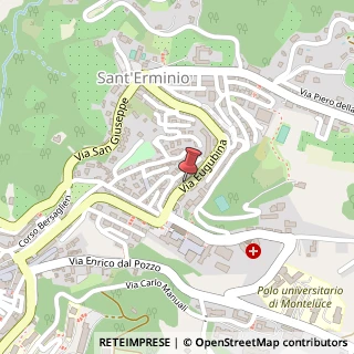 Mappa Via Eugubina, 36/a, 06122 Perugia, Perugia (Umbria)