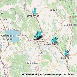 Mappa Via Frà Bevignate, 06122 Perugia PG, Italia (17.23167)