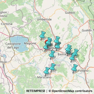 Mappa Via della Tintoria, 06125 Perugia PG, Italia (13.07071)