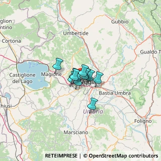 Mappa Via della Tintoria, 06125 Perugia PG, Italia (5.42364)