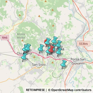 Mappa Via della Tintoria, 06125 Perugia PG, Italia (2.88615)