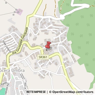 Mappa Via Martiri della Libertà, 64, 06025 Nocera Umbra, Perugia (Umbria)