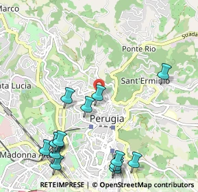 Mappa Via del Liceo, 06123 Perugia PG, Italia (1.37714)