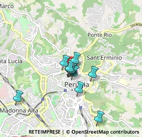 Mappa Via del Liceo, 06123 Perugia PG, Italia (0.62818)