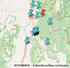 Mappa Via Martiri della Libertà, 06025 Nocera Umbra PG, Italia (2.2555)