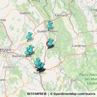 Mappa Via Martiri della Libertà, 06025 Nocera Umbra PG, Italia (15.0355)