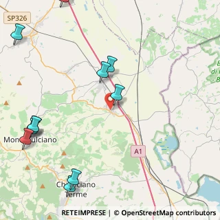 Mappa Via Virgilio, 53045 Montepulciano SI, Italia (6.13909)