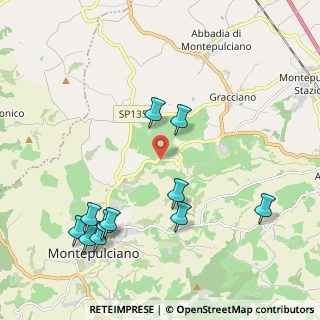 Mappa Via Provinciale di Montepulciano, 53045 Montepulciano SI, Italia (2.45182)