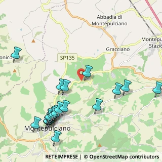 Mappa Via Provinciale di Montepulciano, 53045 Montepulciano SI, Italia (2.7065)