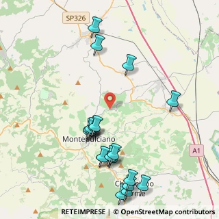 Mappa Via Provinciale di Montepulciano, 53045 Montepulciano SI, Italia (4.86)