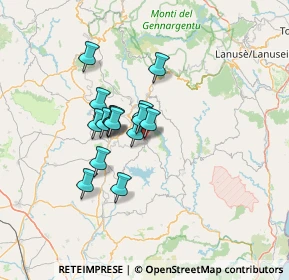 Mappa Via Antonio Segni, 08030 Orroli CA, Italia (10.37267)