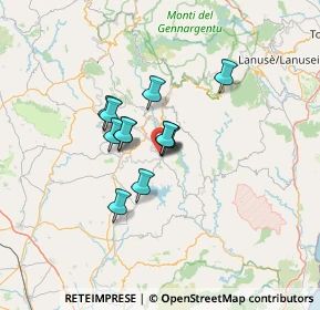 Mappa Via Antonio Segni, 08030 Orroli CA, Italia (9.38667)