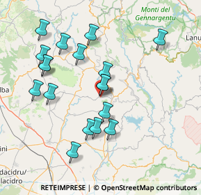 Mappa Via degli Artigiani, 08030 Gergei CA, Italia (16.33667)