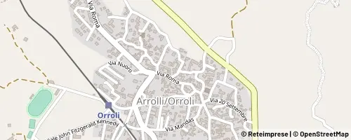 Mappa Orroli