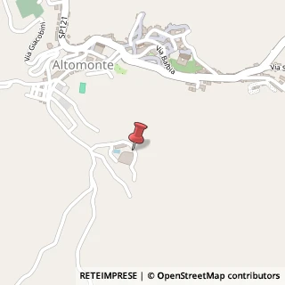 Mappa Via Italo Barbieri, 30, 87042 Altomonte, Cosenza (Calabria)