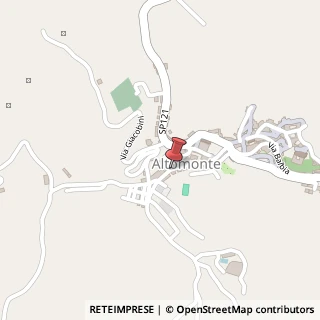 Mappa Via Ciro Luigi Giacobini, 87042 Altomonte, Cosenza (Calabria)