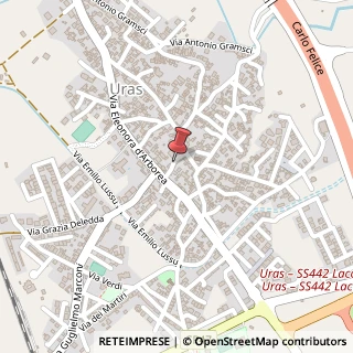 Mappa Via Roma, 9, 09099 Uras, Oristano (Sardegna)