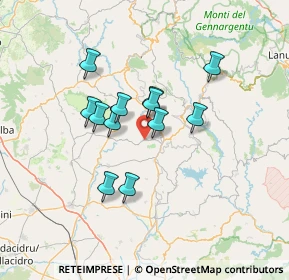 Mappa 08030 Gergei CA, Italia (11.58333)