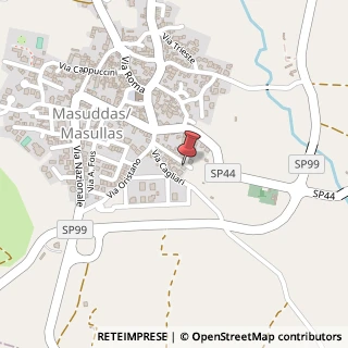 Mappa Via Alghero, 14, 09090 Masullas, Oristano (Sardegna)