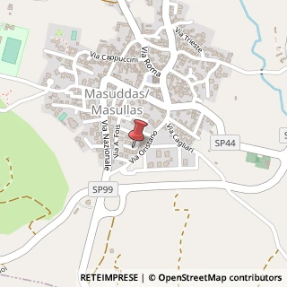 Mappa Via Fanari, 15, 09090 Masullas, Oristano (Sardegna)
