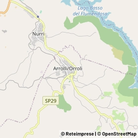 Mappa Orroli