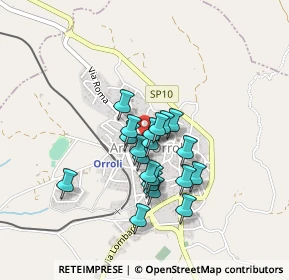 Mappa Via C.Battisti, 08030 Orroli CA, Italia (0.338)