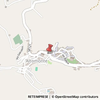 Mappa Via Pietro Nenni, 87042 Altomonte, Cosenza (Calabria)