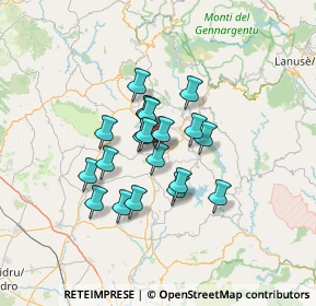 Mappa Via Roma, 08030 Serri NU, Italia (10.479)