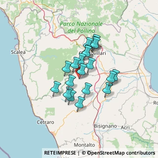 Mappa Via S. Francesco, 87042 Altomonte CS, Italia (10.7885)
