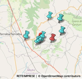 Mappa Via Nazionale, 09090 Masullas OR, Italia (5.46714)