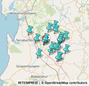 Mappa Via Nazionale, 09090 Masullas OR, Italia (10.502)