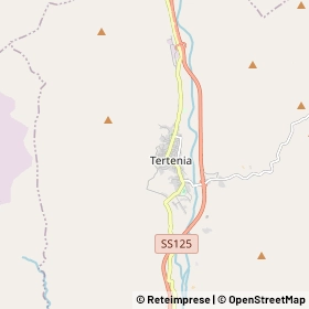Mappa Tertenia