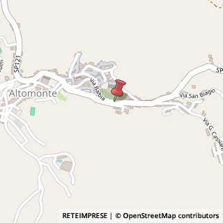Mappa Via Carlo Pancaro, 31, 87042 Altomonte, Cosenza (Calabria)