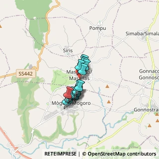 Mappa SP44, 09090 Masullas OR, Italia (1.037)