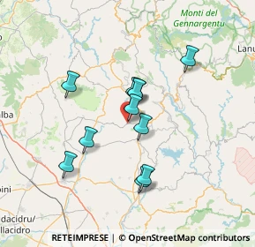 Mappa Via Lanusei, 08030 Gergei CA, Italia (12.09727)