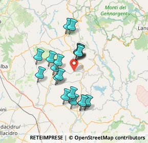 Mappa Via Lanusei, 08030 Gergei CA, Italia (12.509)
