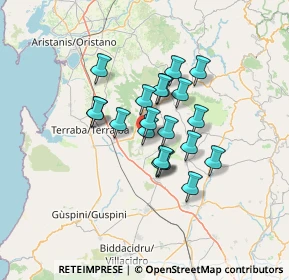 Mappa VICO 1 DEI, 09090 Masullas OR, Italia (10.331)