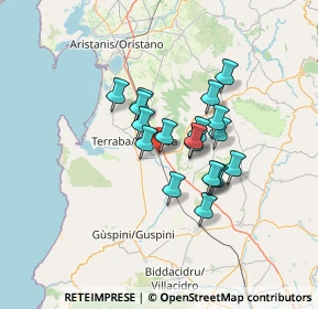 Mappa Uras Mogoro, 09099 Uras OR, Italia (10.65842)