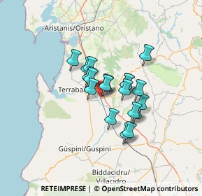 Mappa Uras Mogoro, 09099 Uras OR, Italia (9.80737)