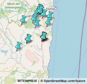 Mappa 08047 Tertenia NU, Italia (15.0605)